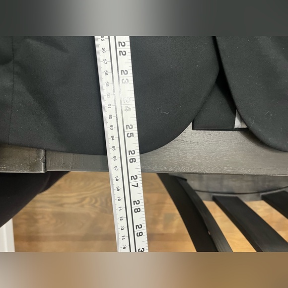 Men's Top Shop Topman Black Slim Cut Blazer Sport Coat Size 34 - Picture 5 of 13